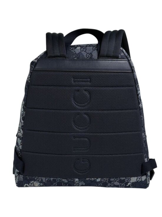 Gucci GG Denim Large Backpack Navy main image 7